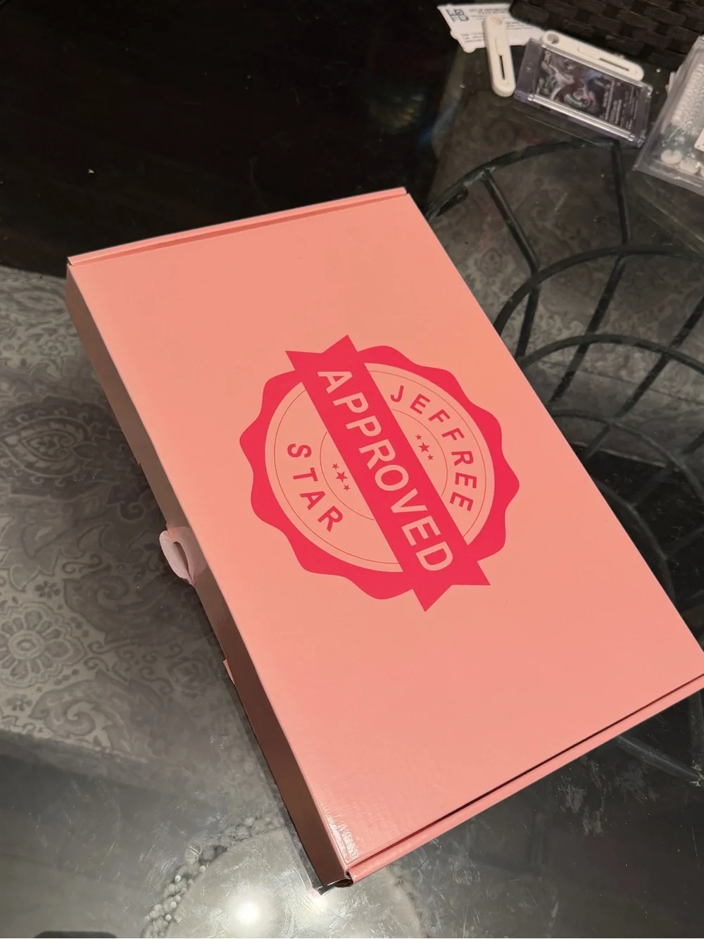 Jeffree Star 'Approved' Pink Hand Mirror